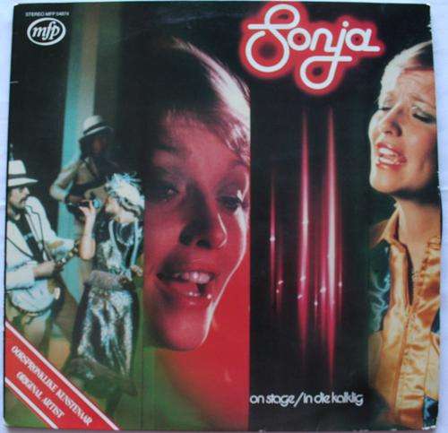 SONJA HERHOLDT -- ON STAGE/ IN DIE KALKLIG --  VINTAGE AFRIKAANS VINYL LP RECORD