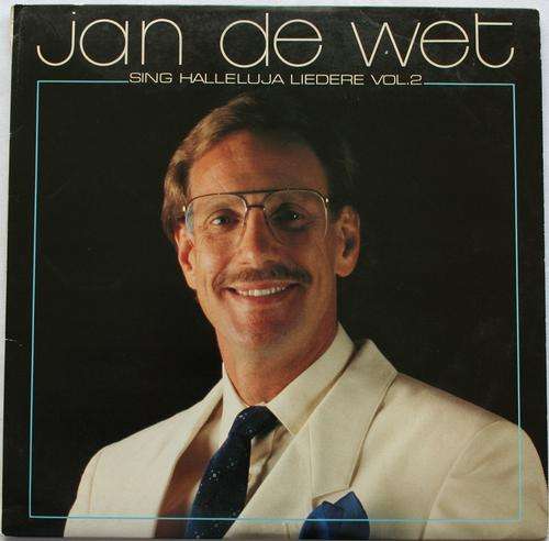 JAN DE WET -- SING HALLELUJA LIEDERE VOL 2 -- VINYL LP RECORD