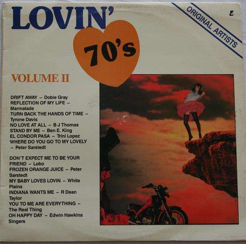 LOVIN 70s , VOL 2 -- VARIOUS ORIGINAL ARTISTS -- VINYL LP RECORD