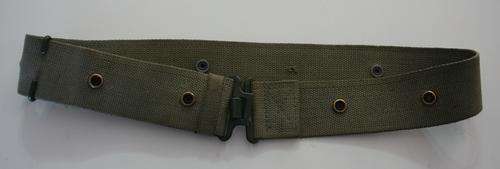 SADF CANVAS WEBBELT -- 105cm -- VERY GOOD CONDITION -- BUSH WAR ERA