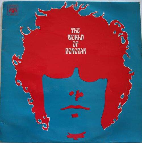 DONOVAN -- THE WORLD OF DONOVAN -- VINYL LP RECORD