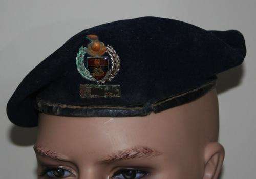 SADF -- ENGINEERING CORPS , BERET AND BADGES -- BUSH WAR ERA