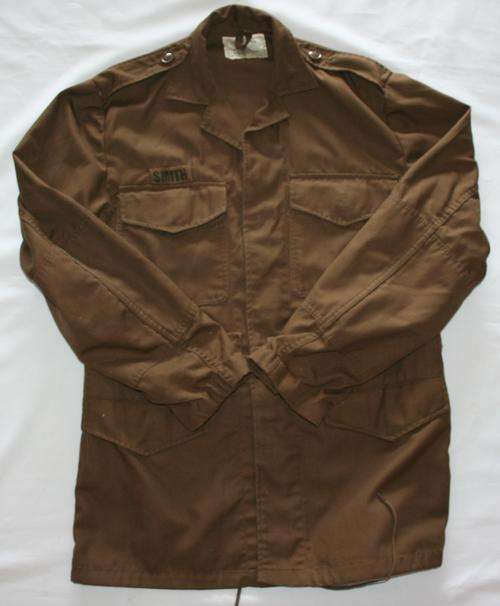 SADF--NUTRIA BROWN BUSHJACKET---SIZE: SMALL -- AS USED IN BUSH WAR