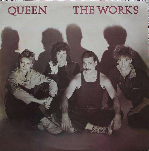 QUEEN -- THE WORKS -- VINYL LP RECORD