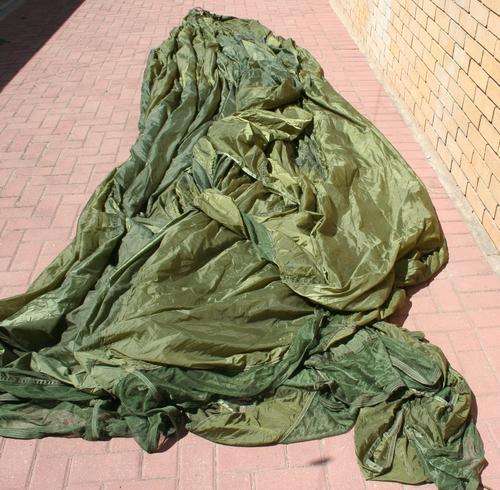 SADF -- ROUND PARACHUTE CANOPY -- BUSH WAR ERA