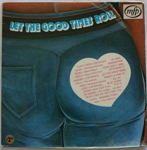 LET THE GOOD TIMES ROLL -- VARIOUS ORIGINAL -- VINYL LP RECORD