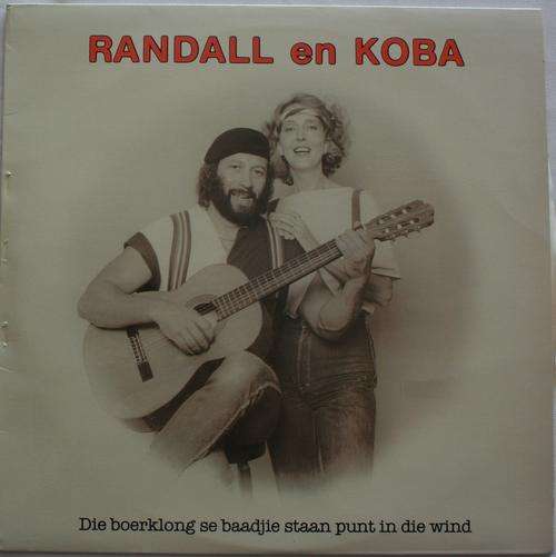 RANDALL EN KOBA WICOMB -- DIE BOERKLONG SE BAADJIE .... -- AFRIKAANS VINYL LP RECORD