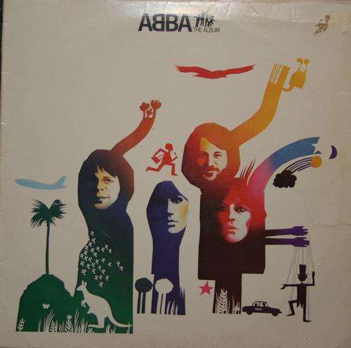 ABBA -- THE ALBUM --- VINYL LP RECORD