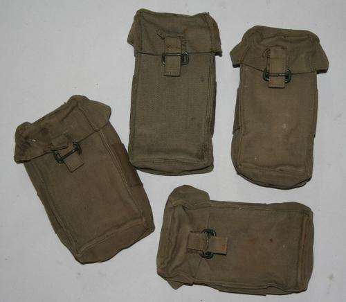 SADF -- R4 AMMO POUCHES  -- GOOD CONDITION