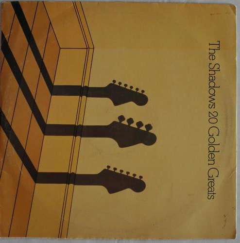 THE SHADOWS -- 20 GOLDEN GREATS -- VINYL LP RECORD