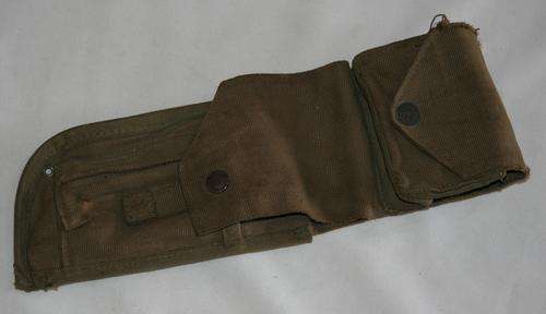 SADF OFFICERS HIP HOLSTER FOR PISTOL -- BUSH WARE ERA
