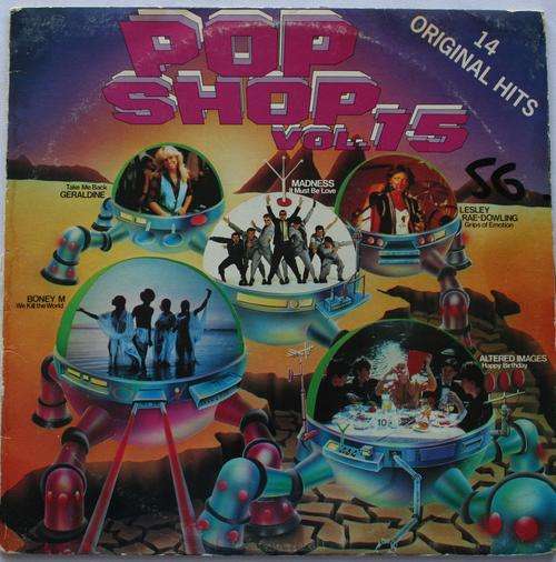 POP SHOP VOL 15 --- VINYL LP RECORD