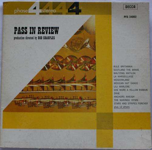 PASS IN REVIEW -- DIRECTED BY BOB SHARPLES -- VINYL LP RECORD