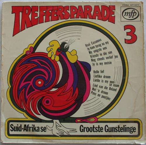 TREFFERSPARADE VOLUME 3 -- 1974 -- VINYL LP RECORD