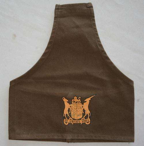 SADF -- 1X ARMY NUTRIA BROWN RANK BRASSARD SLEEVE -- WO 2