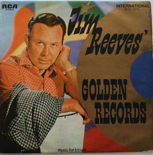 JIM REEVES -- GOLDEN RECORDS -- VINYL LP RECORD
