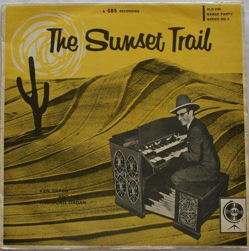 KEN ESPEN -- THE SUNSET TRAIL -- VINYL LP RECORD