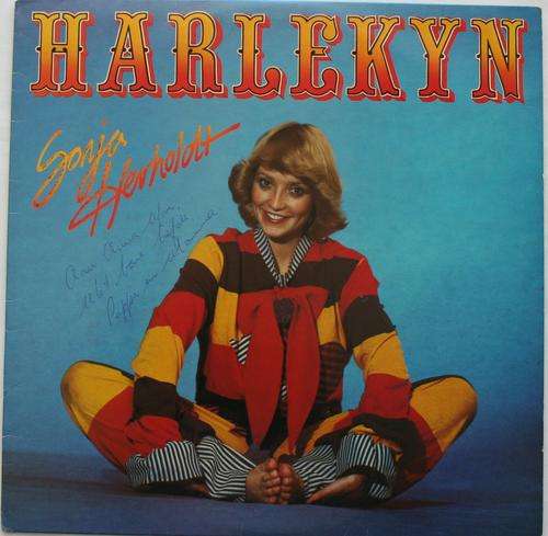SONJA HERHOLDT -- HARLEKYN -- AFRIKAANS VINYL LP RECORD