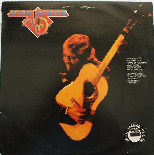 JOHN DENVER -- JOHN DENVER -- VINYL LP RECORD