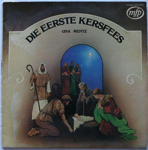 DIE EERSTE KERSFEES -- UNA MENTZ -- VINYL LP RECORD