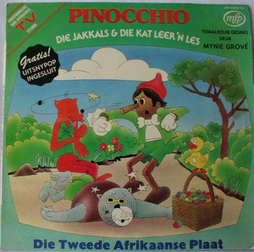 PINOCCHIO BEGIN SY LEWE -- 2de Afrikaanse plaat -- VINYL LP RECORD