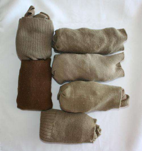 SADF -- 5 PAIRS OF SOCKS -- ONE LOT -- BUSH WAR ERA