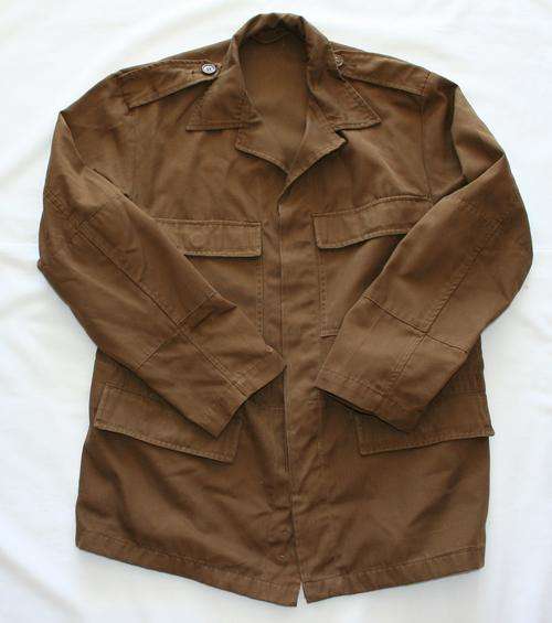 SADF--NUTRIA BROWN BUSHJACKET-- SIZE: LARGE -- AS USED IN BUSH WAR
