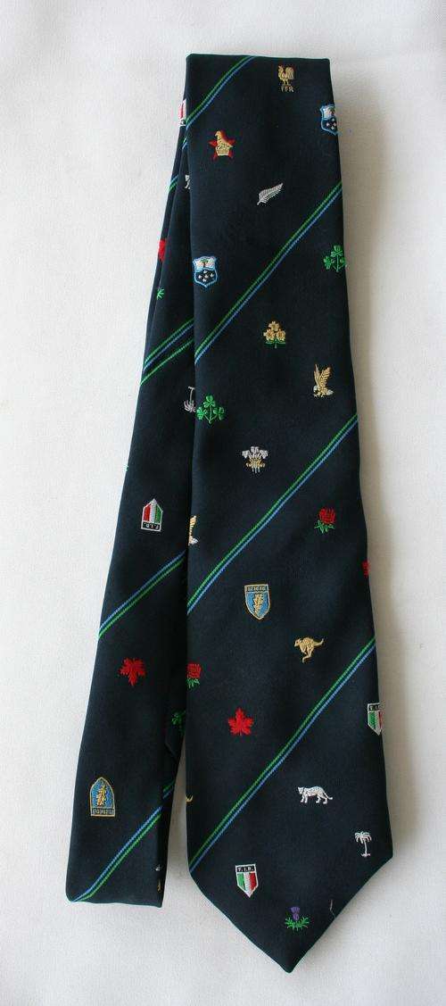 1991 RUGBY WORLD CUP -- 16 NATIONS TIE / NECKWEAR