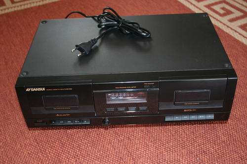SANSUI D-X310W DOUBLE CASSETTE DECK-- NEW WITHOUT BOX