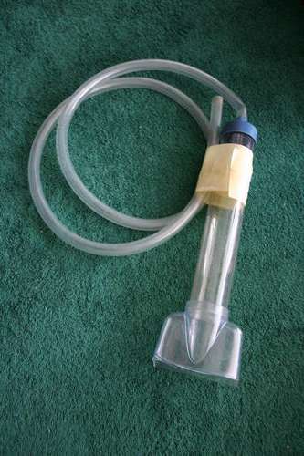 MANUAL GRAVEL VACUUM FOR YOUR AQUARIUM FISH TANK--MEDIUM