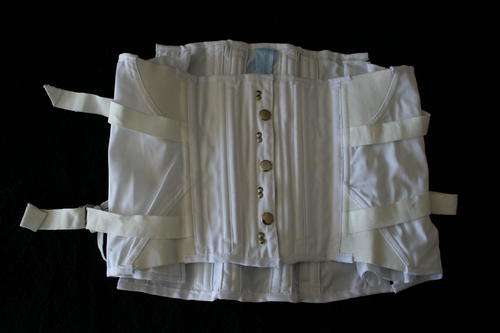 MEDICAL CORSET--NEW IN BOX--METAL GUSSETS--VERY STRONG