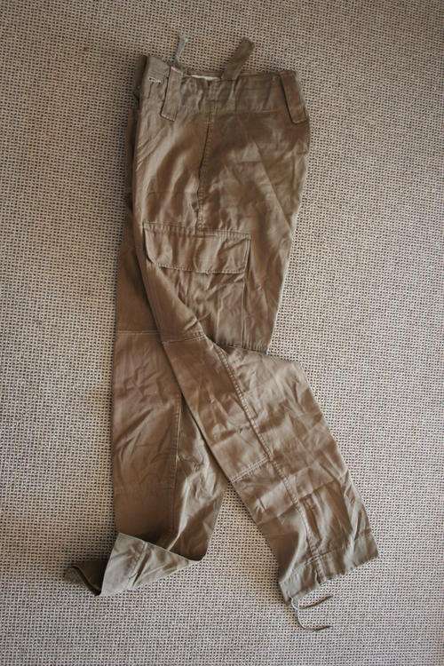 SADF NUTRIA BROWN TROUSERS --SIZE: 76-79  -- AS USED IN BUSH WAR
