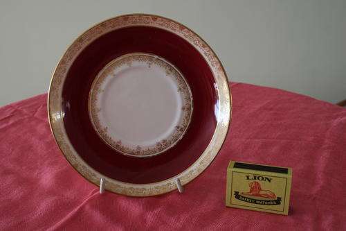 PORCELAIN PLATE--ADDERLEY WARE, ENGLAND