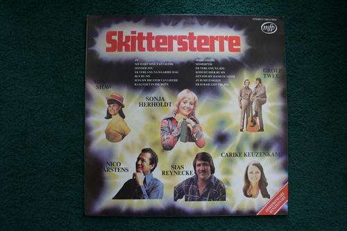 SKITTERSTERRE 3--VERSKEIE KUNSTENAARS--VINYL LP RECORD