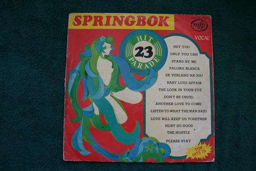 SPRINGBOK HIT PARADE VOL:  23 -- VINYL LP RECORD