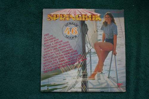 SPRINGBOK HIT PARADE VOL:  46 -- VINYL LP RECORD