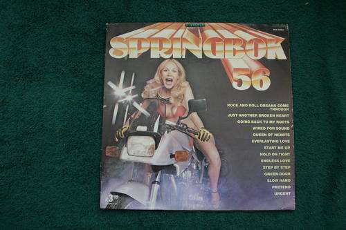 SPRINGBOK HIT PARADE VOL:  56 -- VINYL LP RECORD