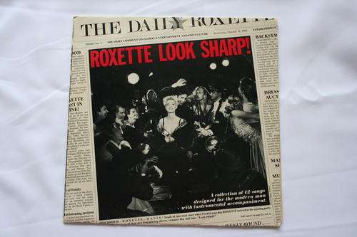 ROXETTE-- LOOK SHARP --- VINYL LP RECORD