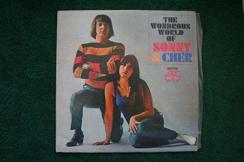 SONNY & CHER-- THE WONDROUS WORLD OF... -- VINYL LP RECORD
