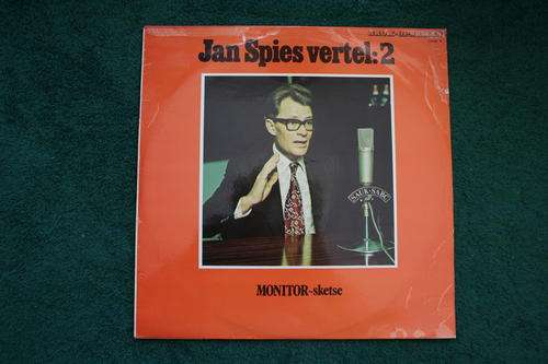 JAN SPIES VERTEL NO 2 --MONITOR SKETSE--AFRIKAANS VINYL LP