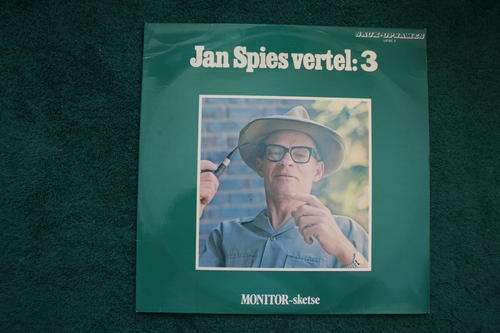 JAN SPIES VERTEL NO 3 --MONITOR SKETSE--AFRIKAANS VINYL LP