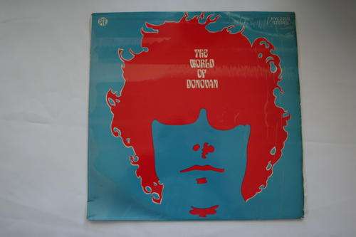 DONOVAN -- THE WORLD OF DONOVAN -- VINYL LP RECORD