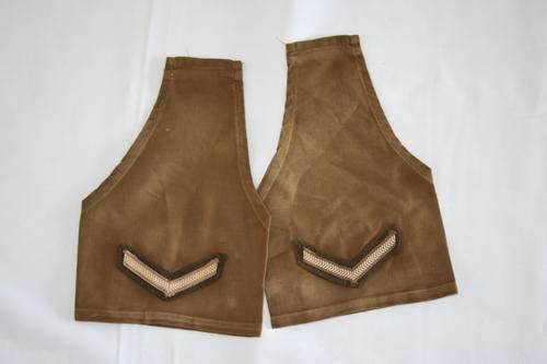 SADF--ARMY-- PAIR OF RANK BRASSARD SLEEVES-- LANCE CORPORAL