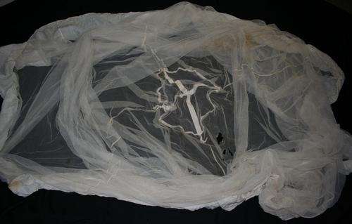 2 X VINTAGE MOSQUITO NETS -- FROM RHODESIA