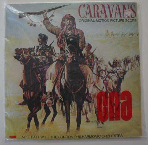 CARAVANS -- ORIGINAL MOVIE SOUNDTRACK ---VINYL LP RECORD