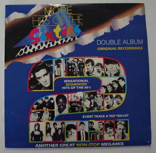 MORE HITS OF THE SIXTIES -- VARIOUS -- NON STOP DOUBLE VINYL LP RECORD