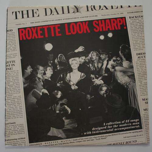 ROXETTE -- LOOK SHARP! --VINYL LP RECORD