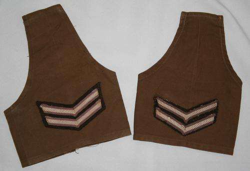 SADF--ARMY-- PAIR OF RANK BRASSARD SLEEVES-- CORPORAL