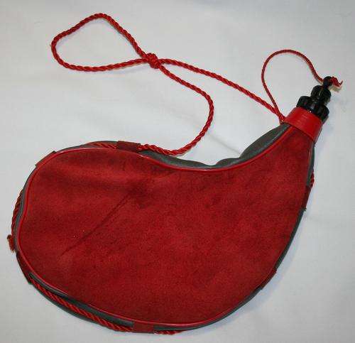 LEATHER WINE BAG --SPANISH STYLE