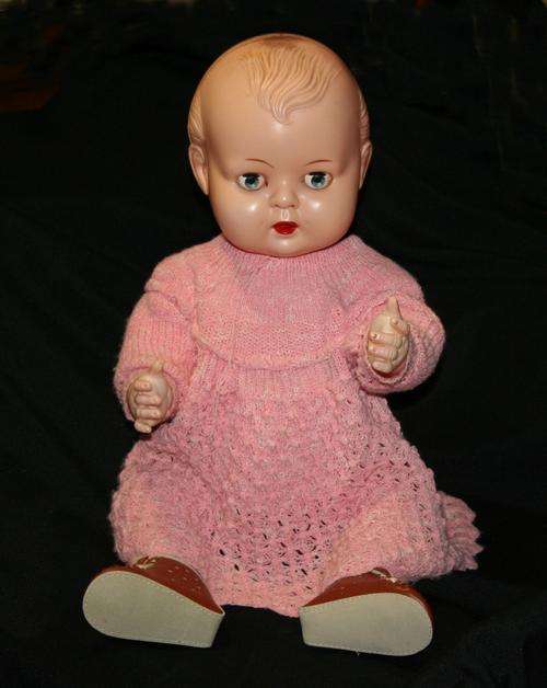 VINTAGE OK KADER DOLL -- DRESSED -- 65cm HIGH